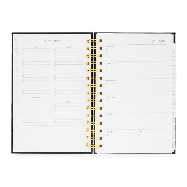 Calendar Pages to plan by Week and by Day.