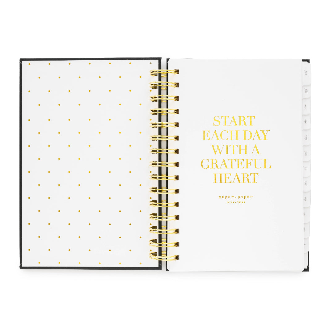 Interior Cover states "Start Each Day With A Grateful Heart".