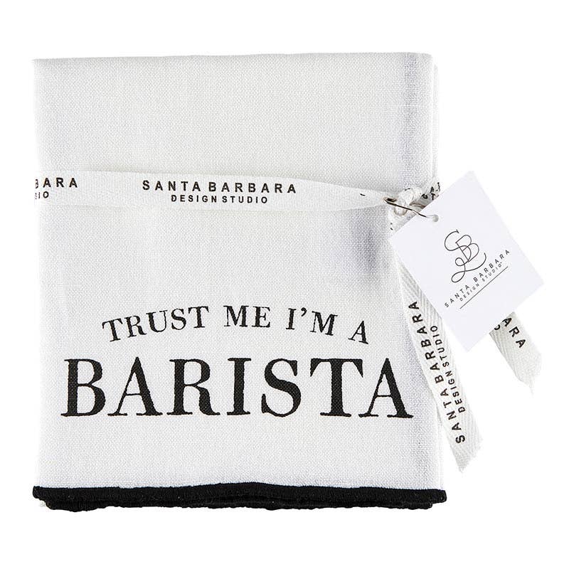 "Trust Me I'm a Barista" Tea Towel