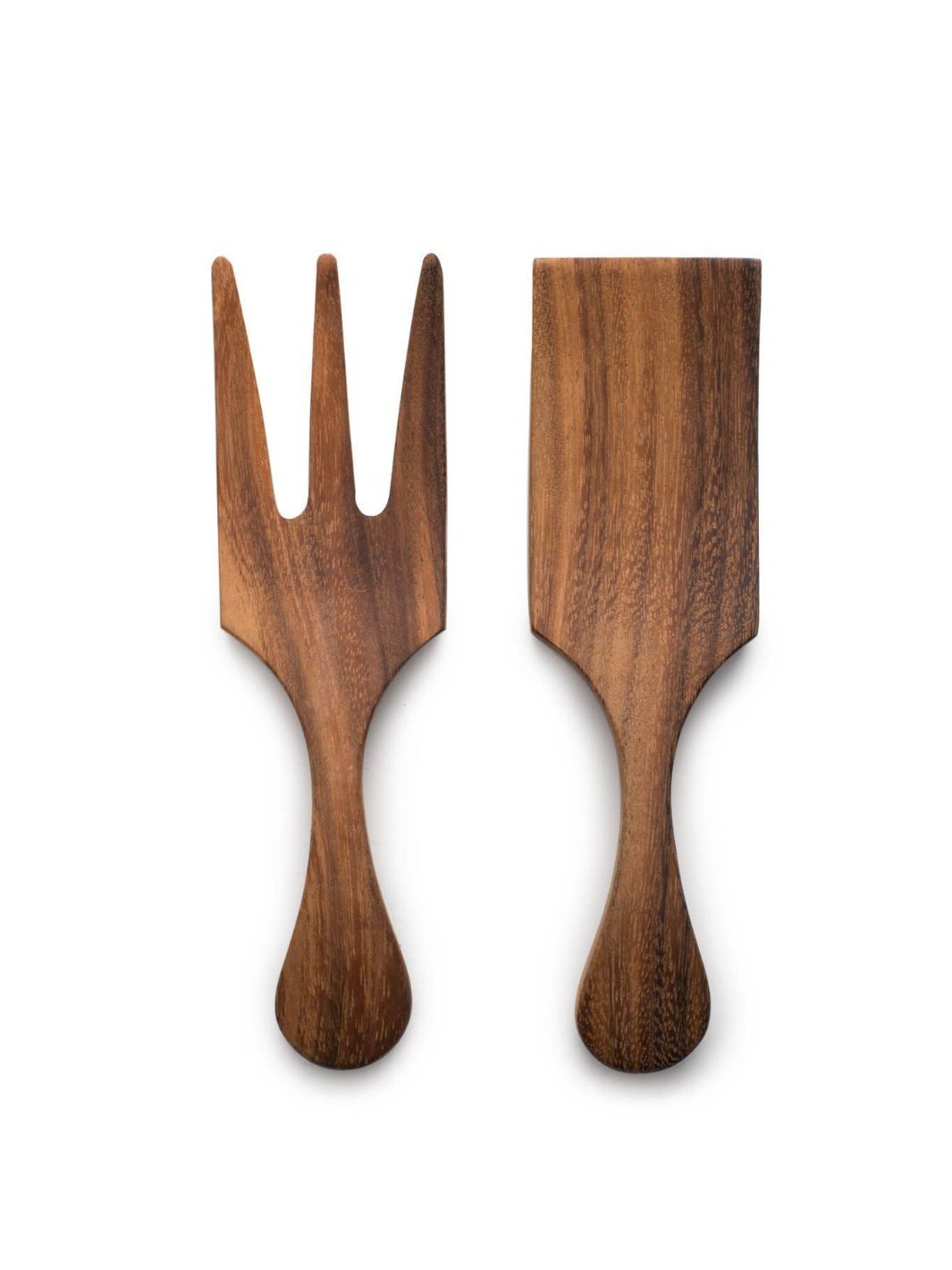 Large Acacia Wood Utensil Set