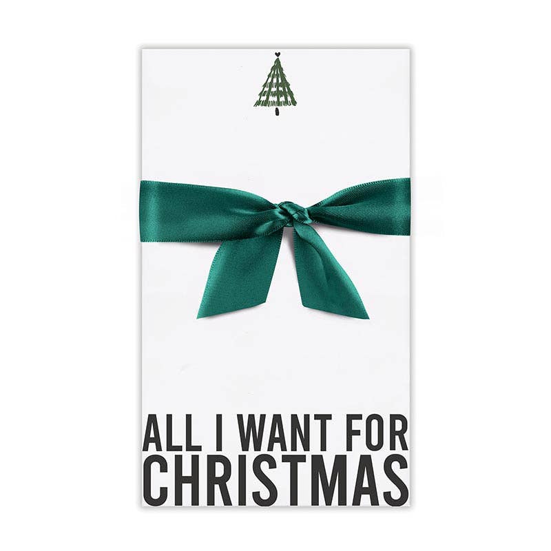 "All I Want for Christmas" Notepad