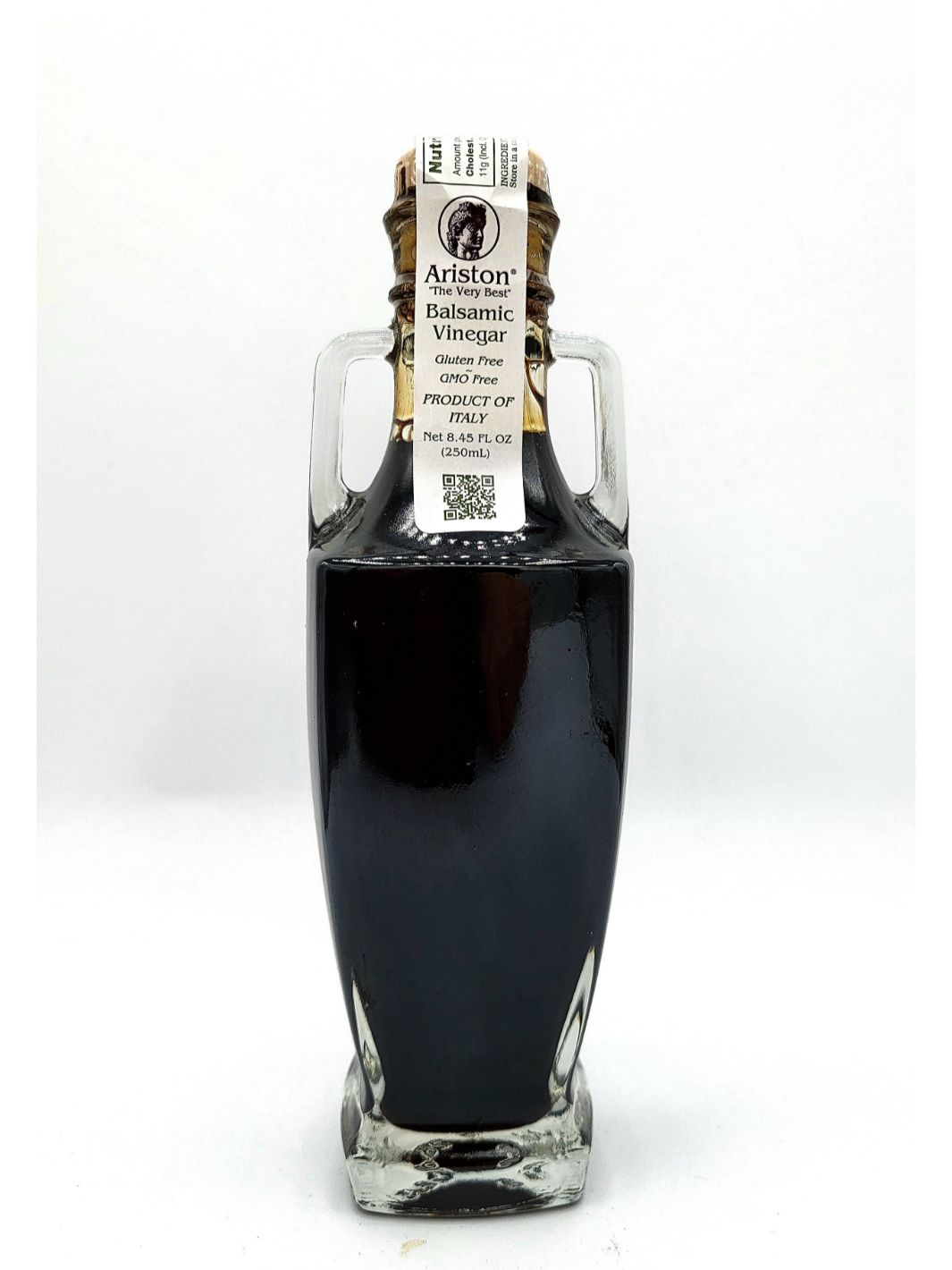 Ariston Specialties Balsamic Vinegar in Cleopatra Bottle.