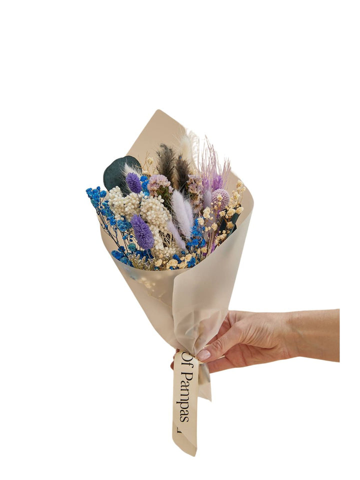 Blue Hue Dried Floral Bouquet