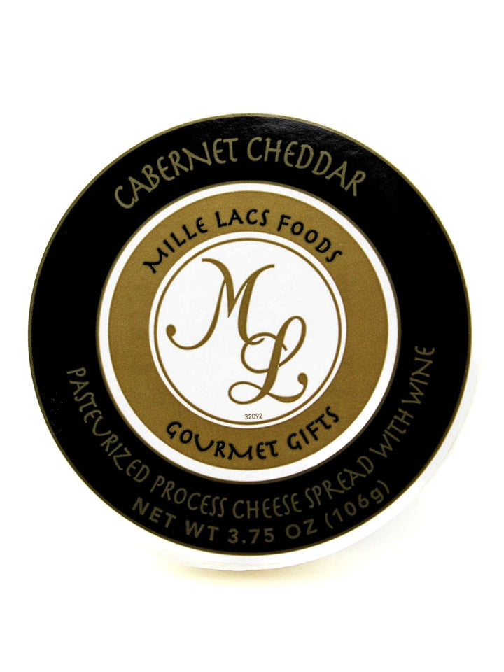 Mille Lacs Gourmet Cheese: Cabernet Cheddar Wine Cheese