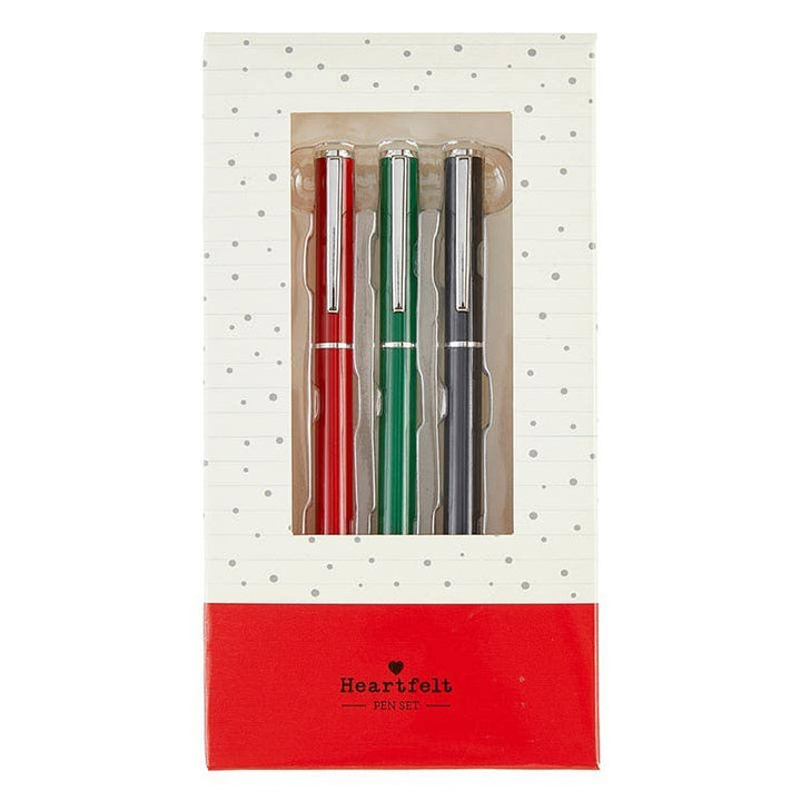 Christmas Pen Set with “Merry everything & happy always” gift box.