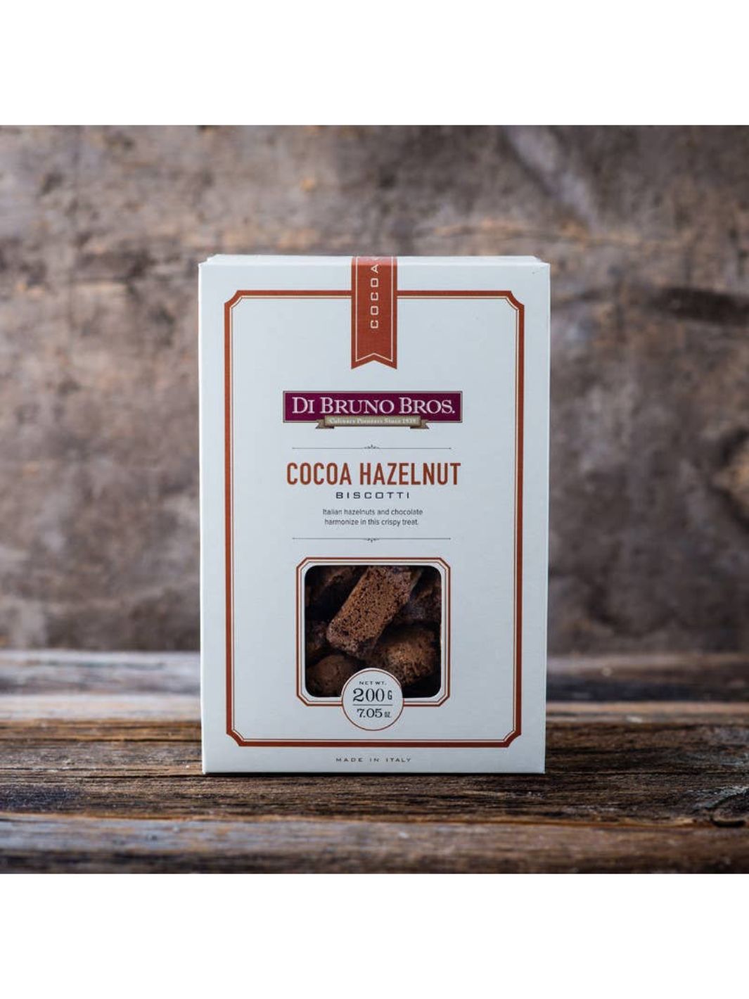 Cocoa Hazelnut Biscotti by Di Bruno Bros