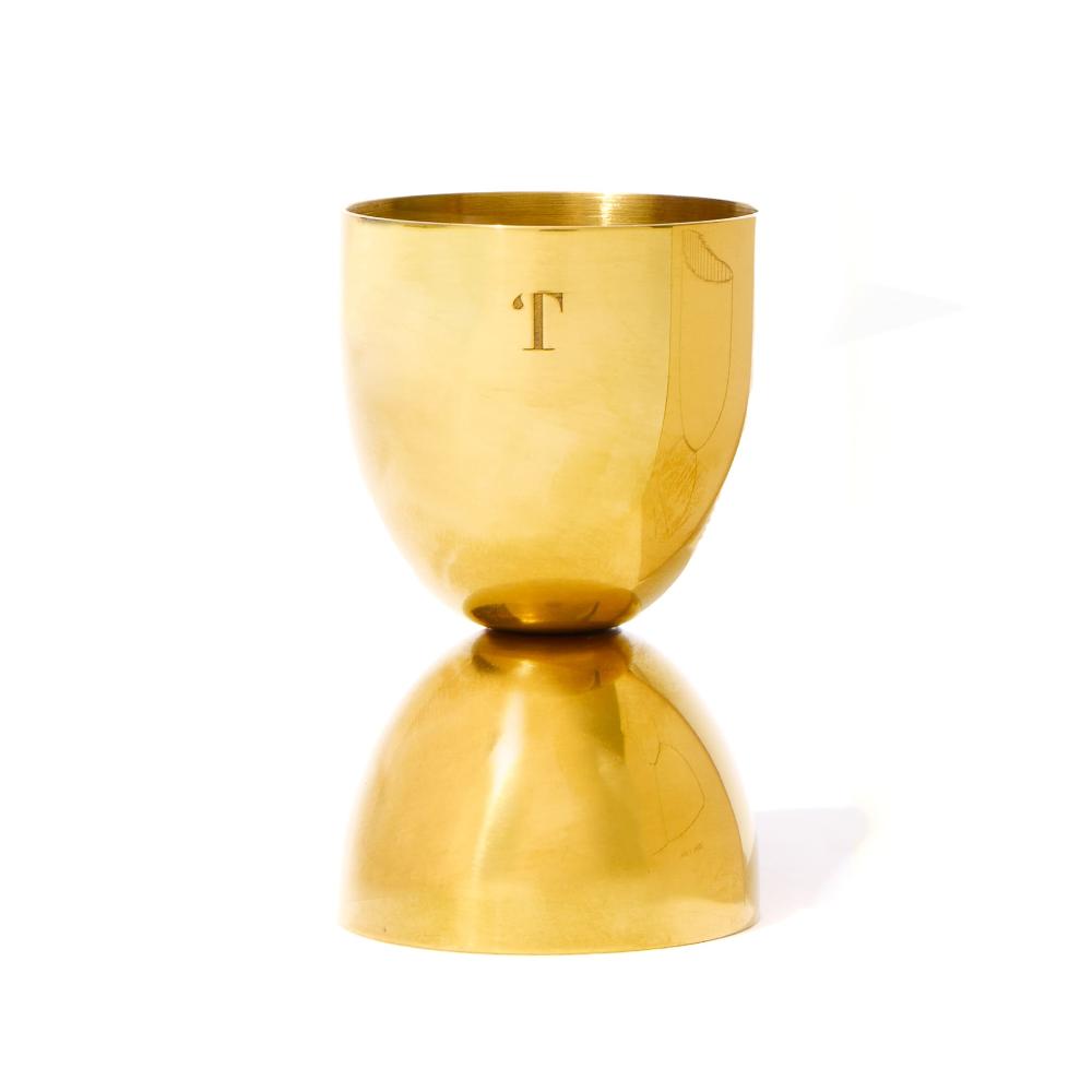 Gold Bell Shaped Cocktail Jigger