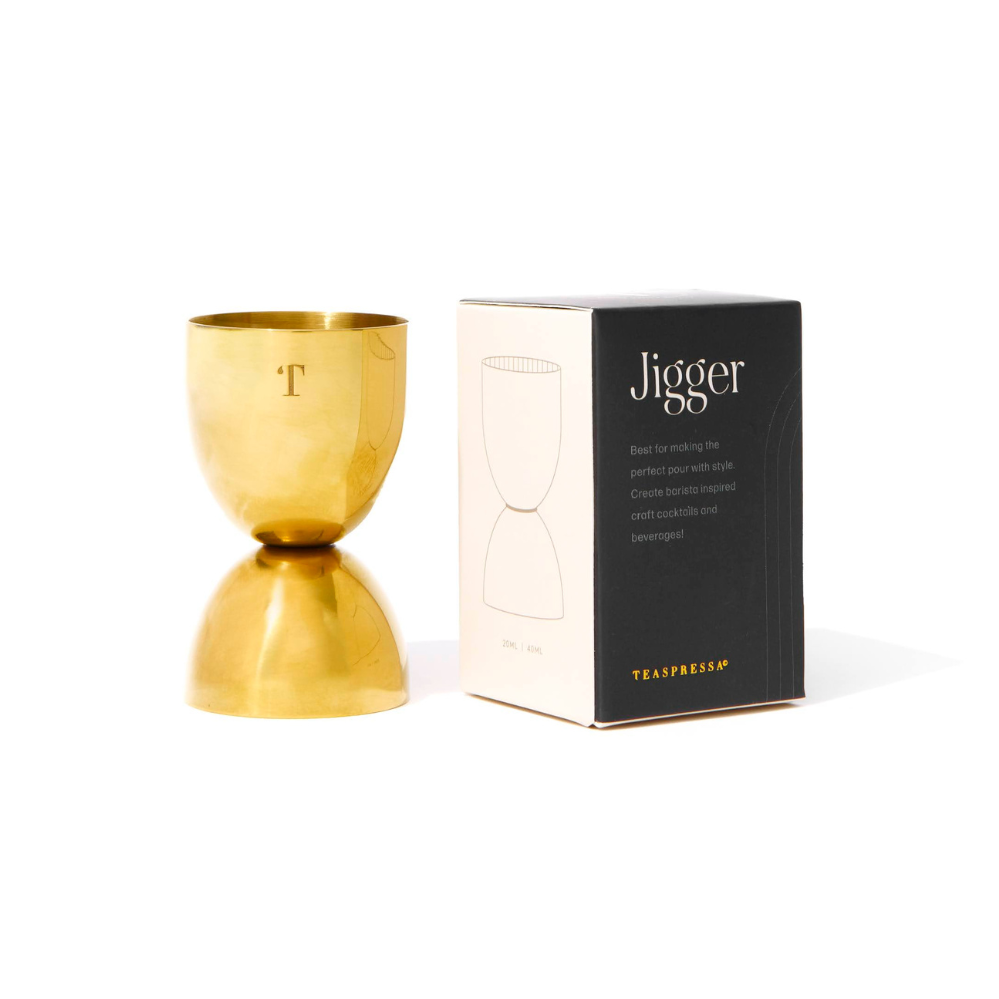 Gold Bell Shaped Cocktail Jigger