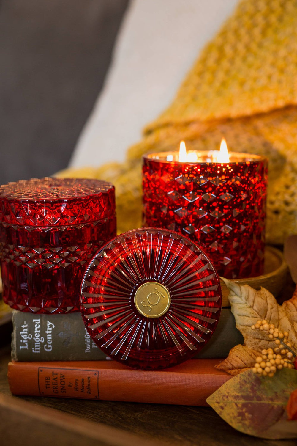 Holiday Spice Shimmer Candle