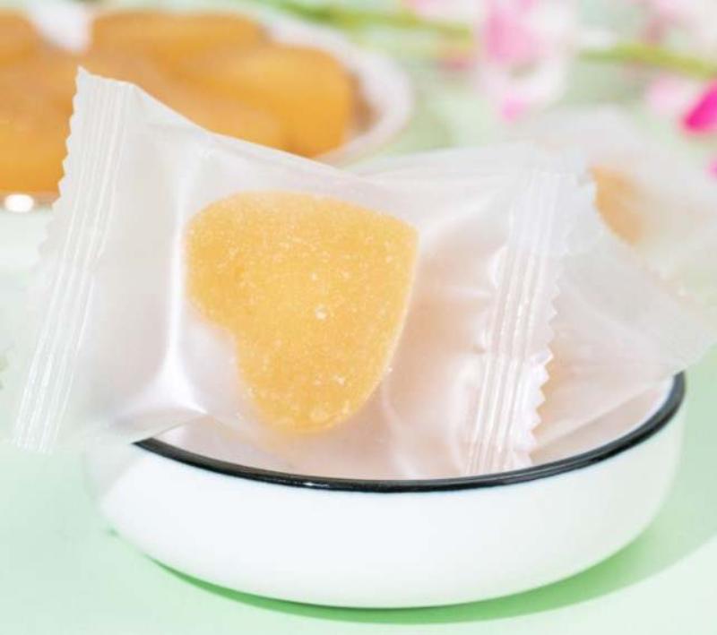 Honey Sugar Heart Cube: Heart-shaped sugar cubes for tea or coffee.