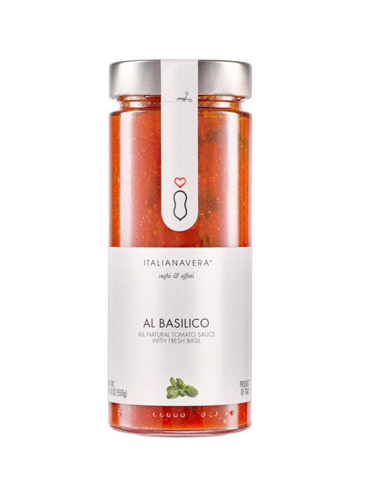 Al Basilico Tomato Sauce with Basil by Italianavera