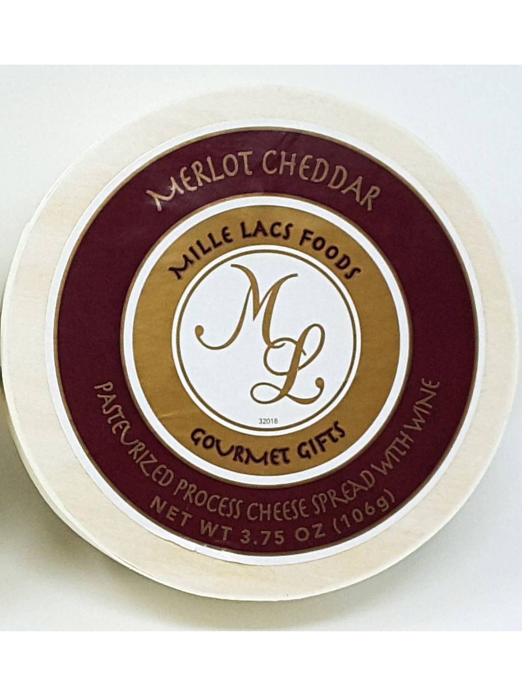 Mille Lacs Gourmet Cheese: Merlot Cheddar Wine Cheese