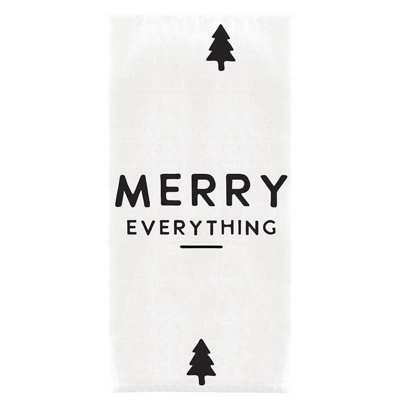 Merry Everything Holiday Tea Towel