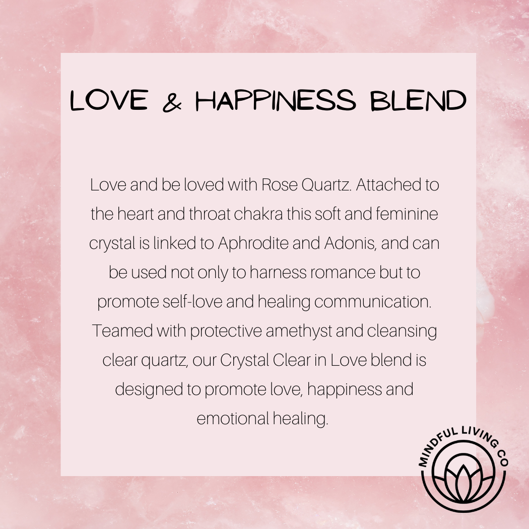 Love & Happiness Blend Crystal Information