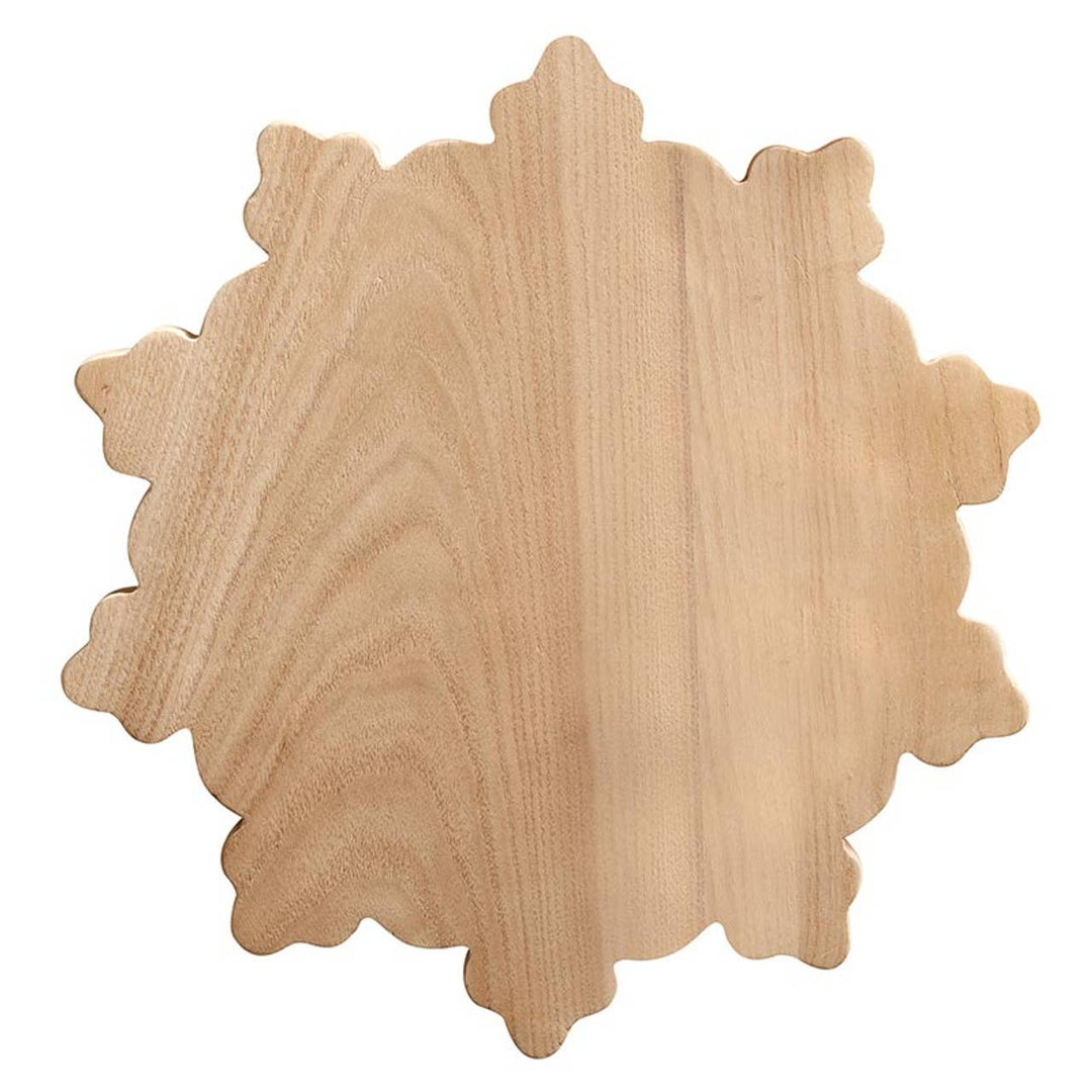 Snowflake Wood Cutting Board