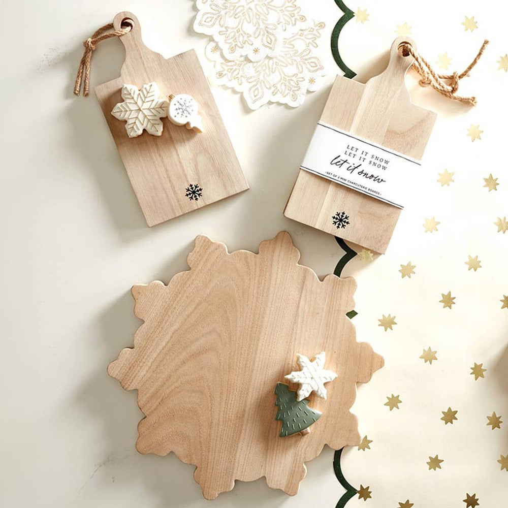 Snowflake Wood Cutting Board