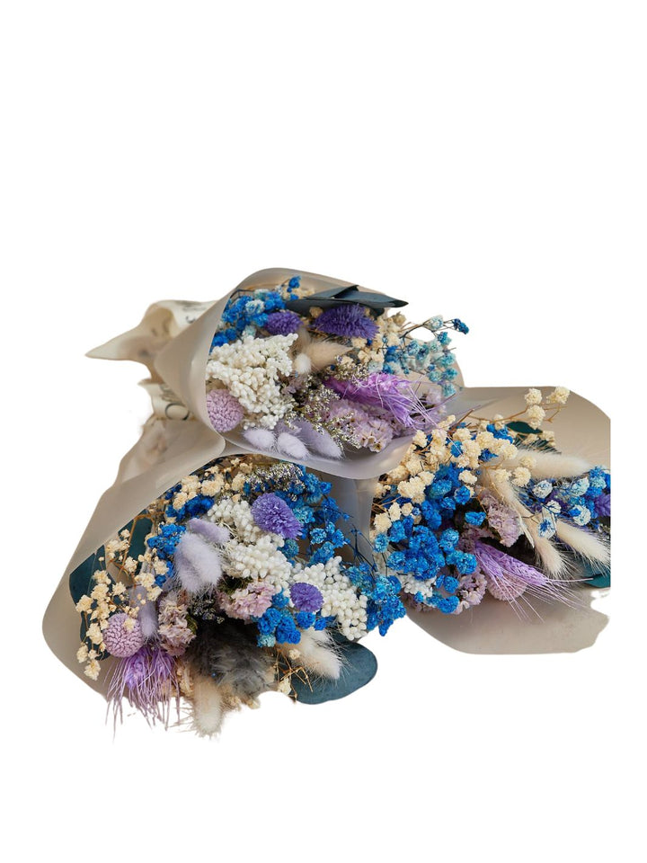 Blue Hue Dried Floral Bouquet