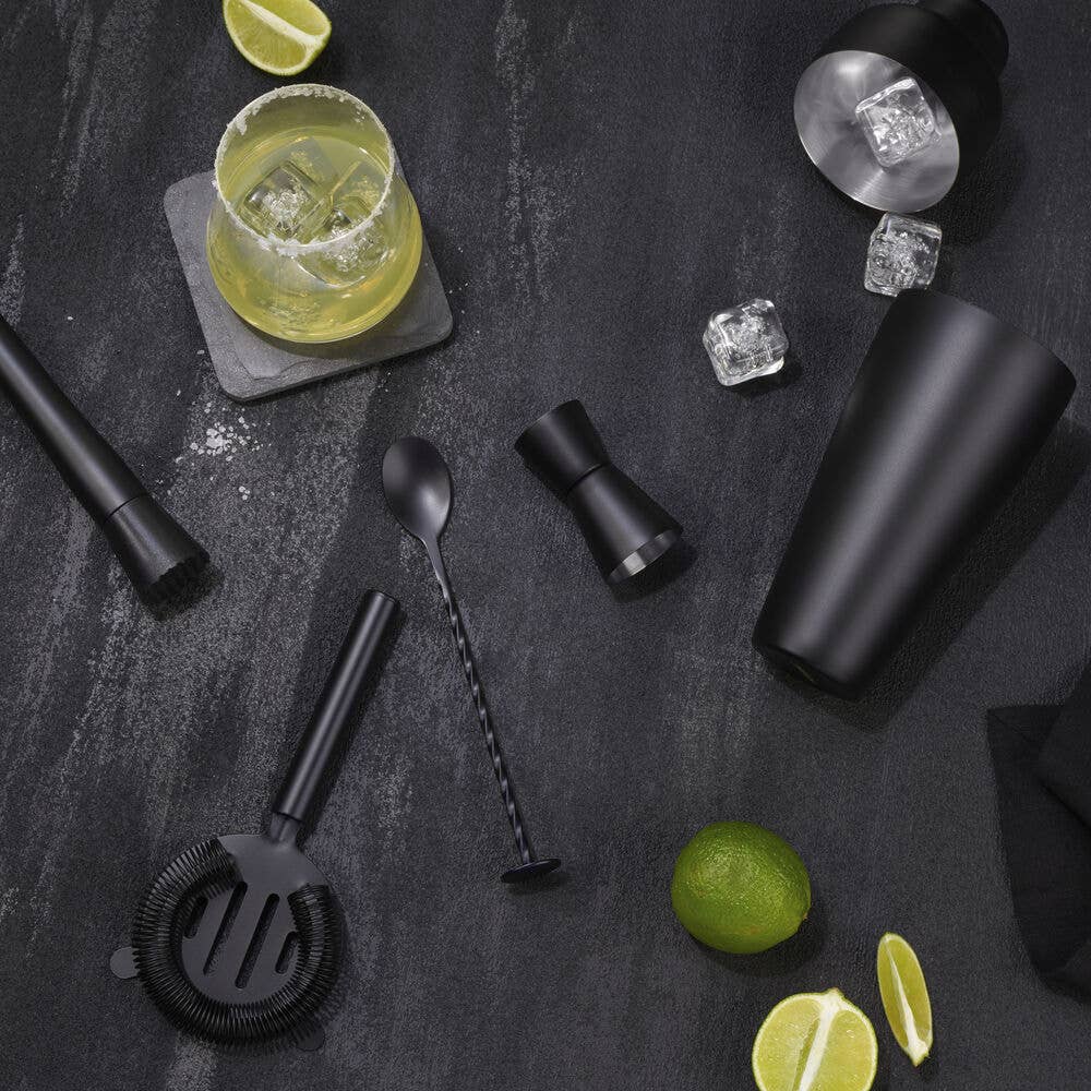 Lifestyle image of Houdini Noir 5 piece Cocktail Shaker Set 