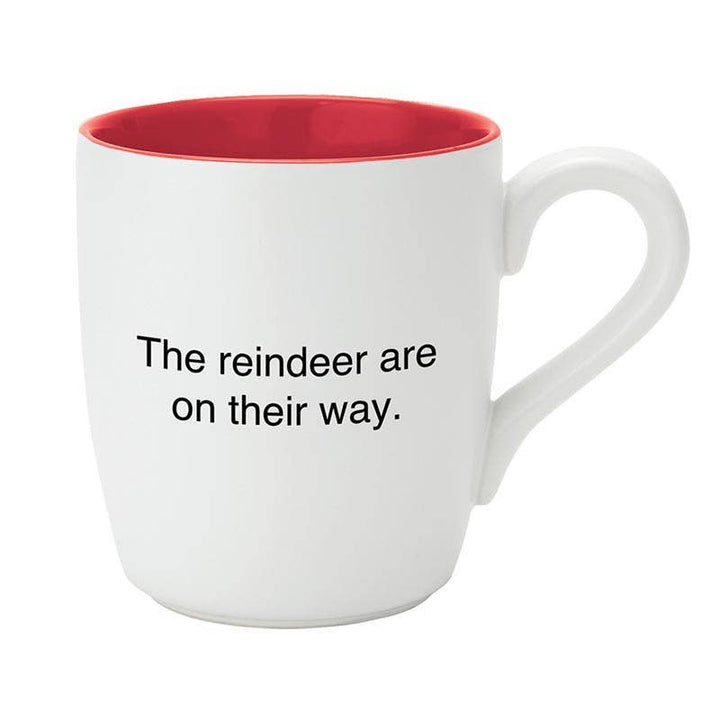 Reindeer On The Way Mug