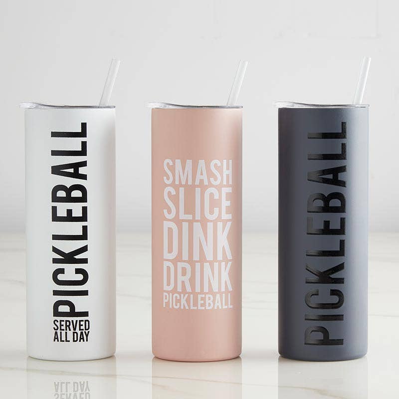 "Pickleball Served All Day" Tumbler